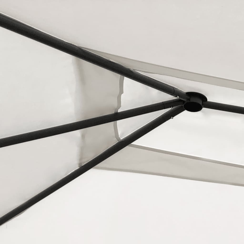 Altán 2,98 x 5,3 x 2,59 m krémový 160 g/m²
