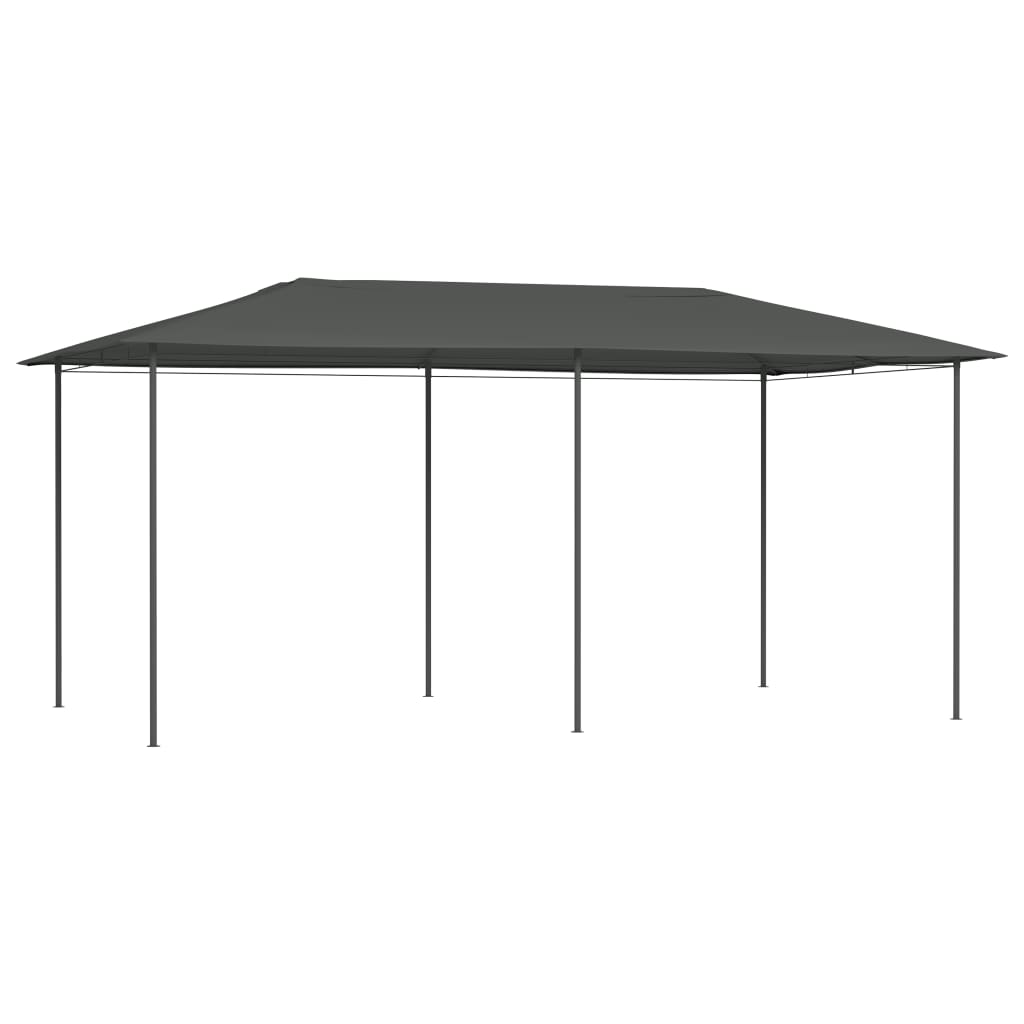 Altán 2,98 x 5,3 x 2,59 m antracitový 160 g/m²