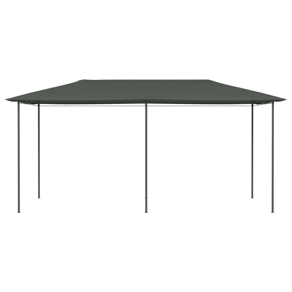 Altán 2,98 x 5,3 x 2,59 m antracitový 160 g/m²