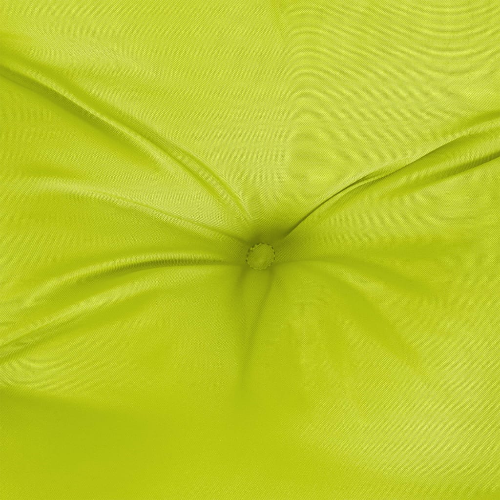 Poduška na zahradní lavici jasně zelená 180x50x7cm látka oxford