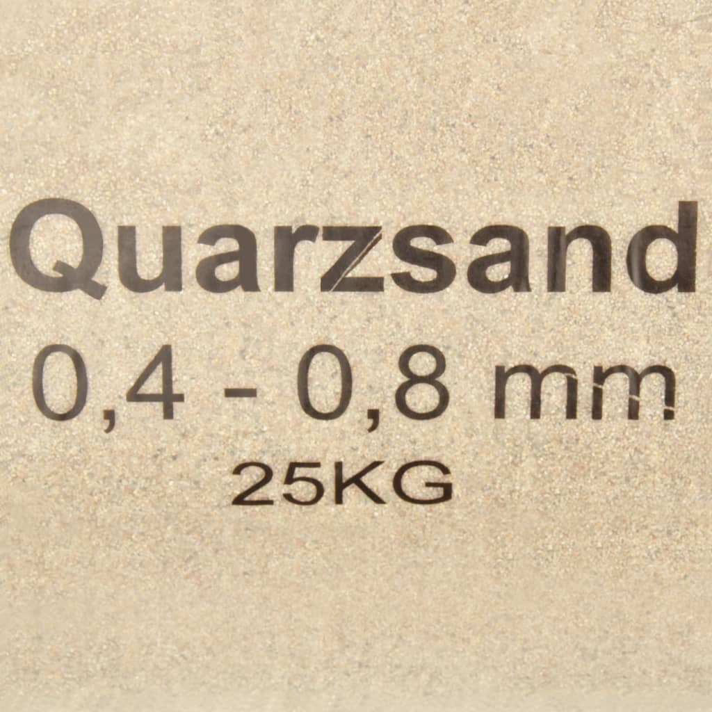 Filtrační písek 25 kg 0,4–0,8 mm