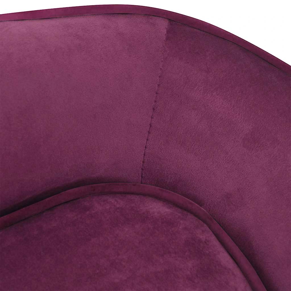 Pohovka pro psy vínová 67 x 47 x 36 cm plyš