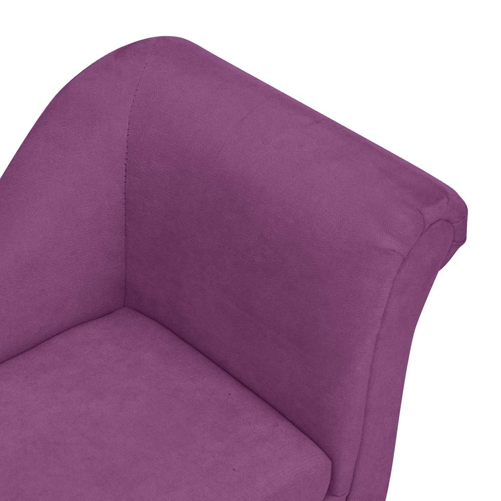 Pohovka pro psy s polštářem vínová 83 x 44 x 44 cm plyš