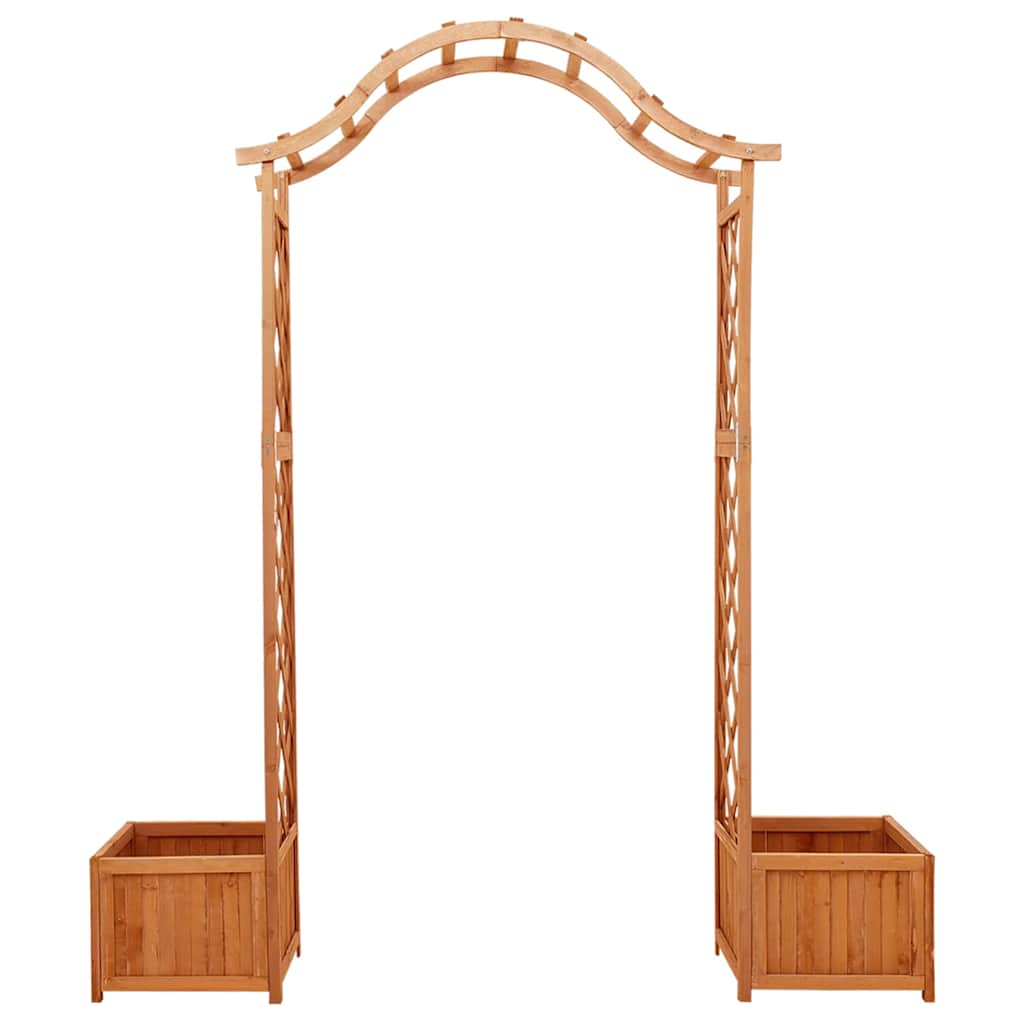 Zahradní pergola s truhlíky masivní jedle