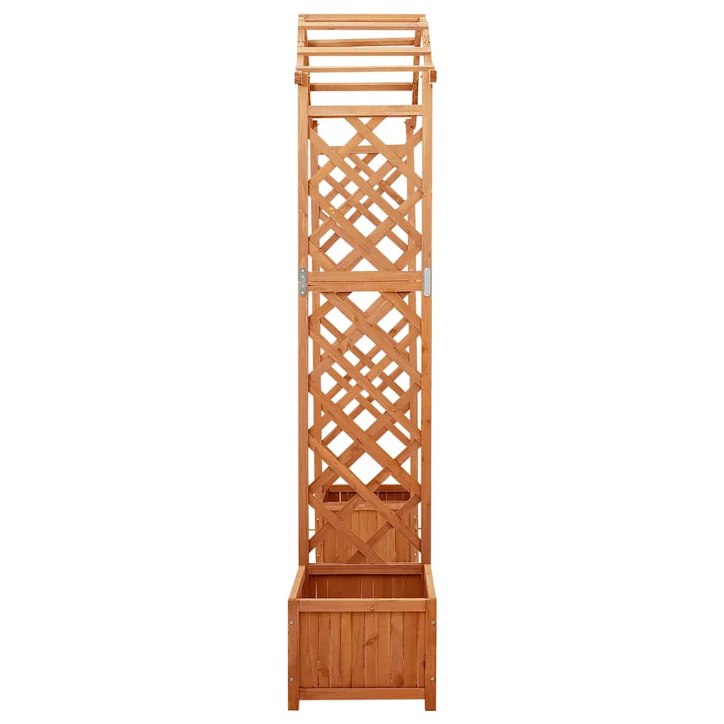 Zahradní pergola s truhlíky masivní jedle