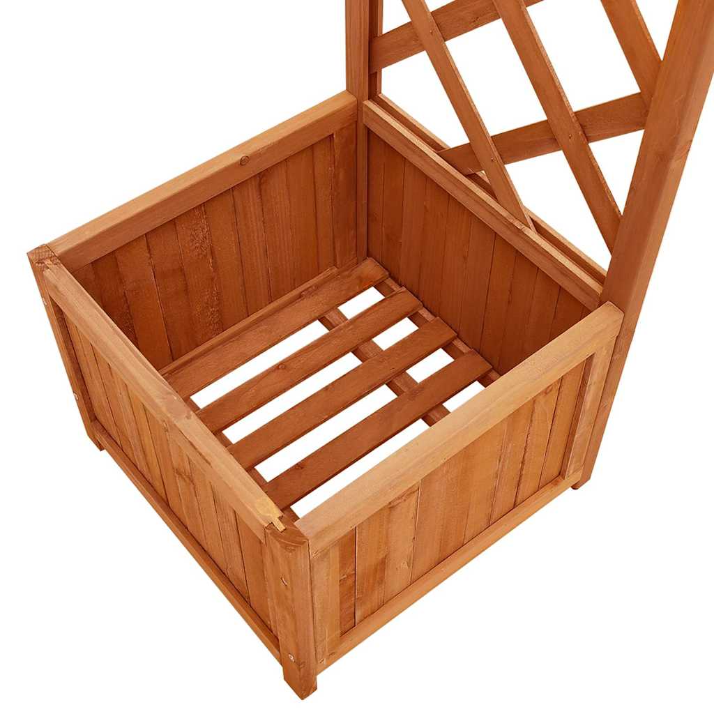 Zahradní pergola s truhlíky masivní jedle