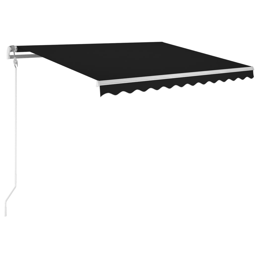 Automatická zatahovací markýza 300 x 250 cm antracitová