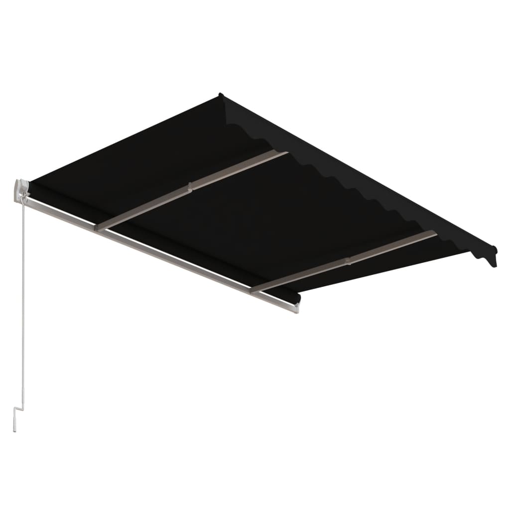 Automatická zatahovací markýza 300 x 250 cm antracitová