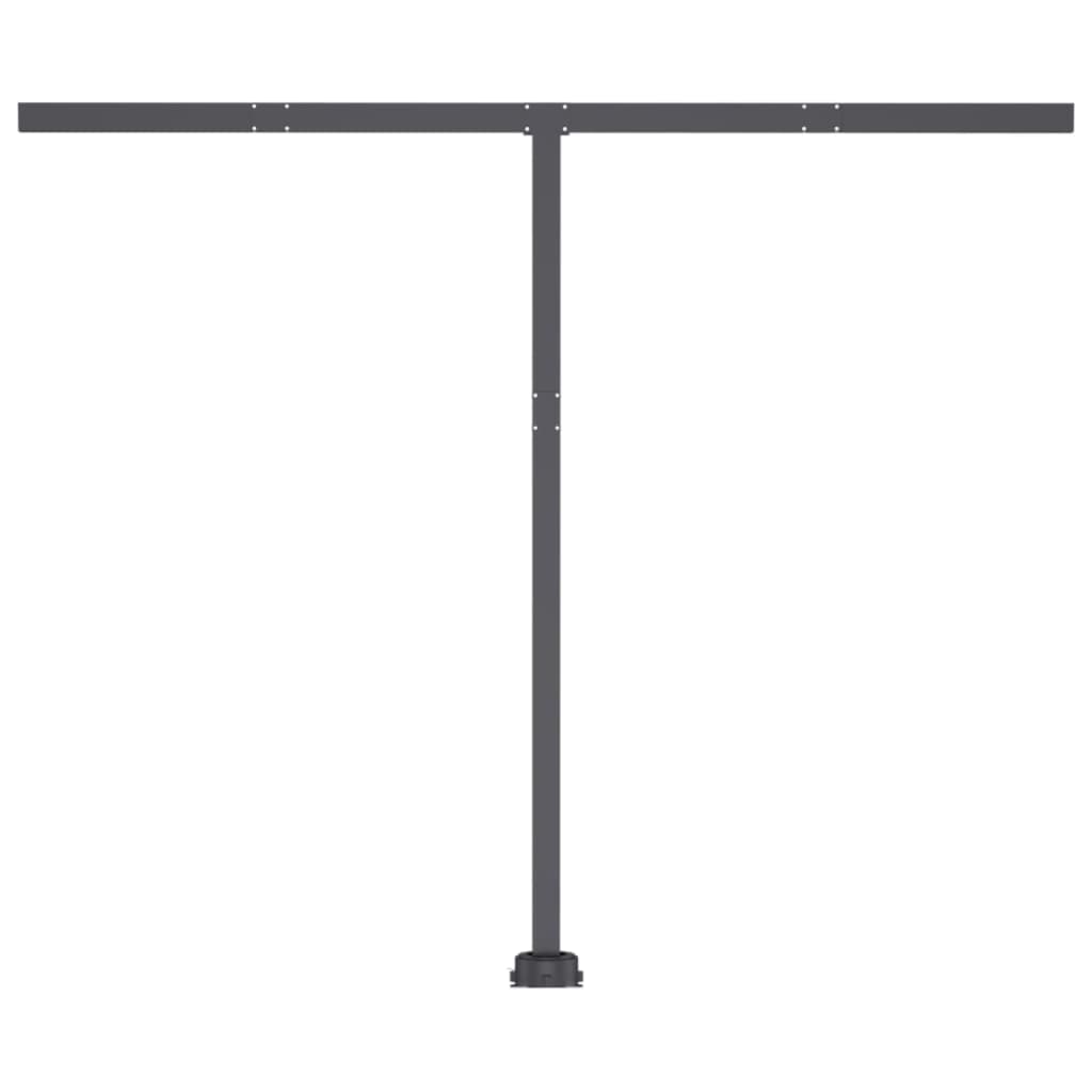 Volně stojící automatická markýza 300 x 250 cm antracitová