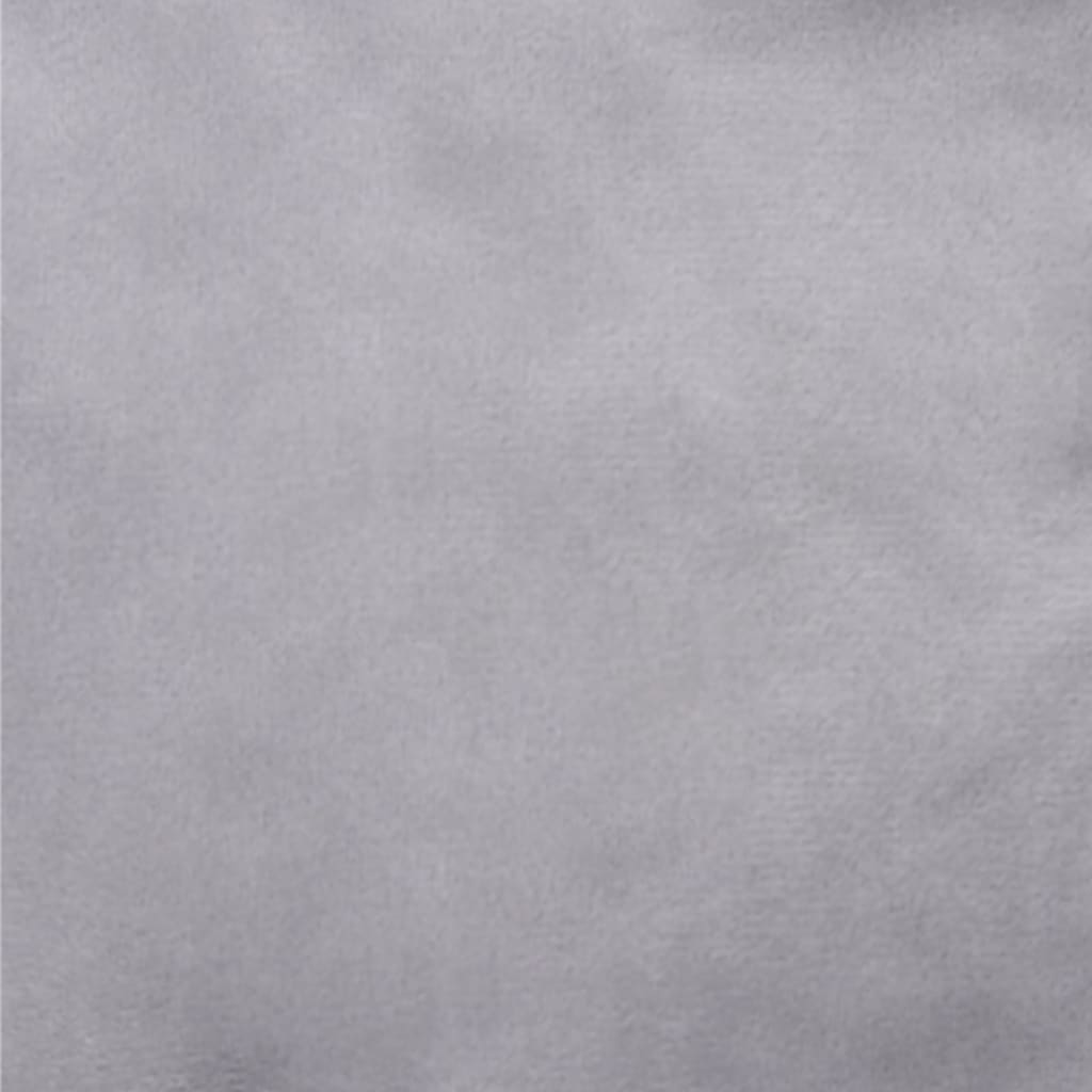 Pelíšek pro psy černý a šedý 90 x 79 x 20 cm plyš a umělá kůže