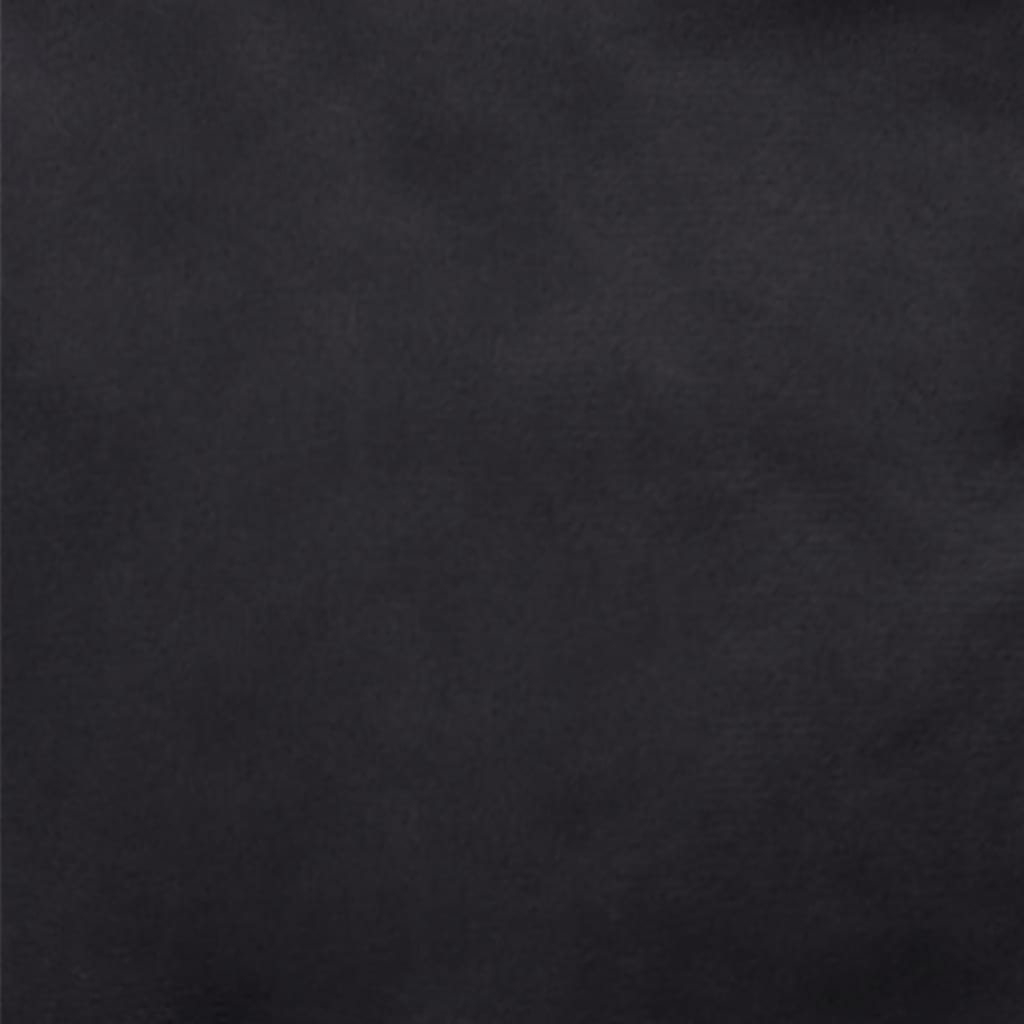 Pelíšek pro psy černý 69 x 59 x 19 cm plyš a umělá kůže