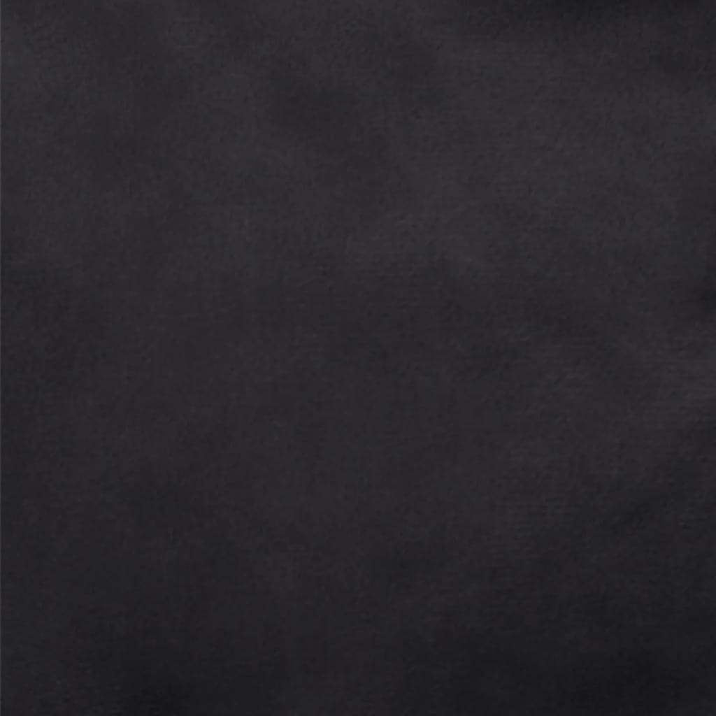 Pelíšek pro psy černý 99 x 89 x 21 cm plyš a umělá kůže