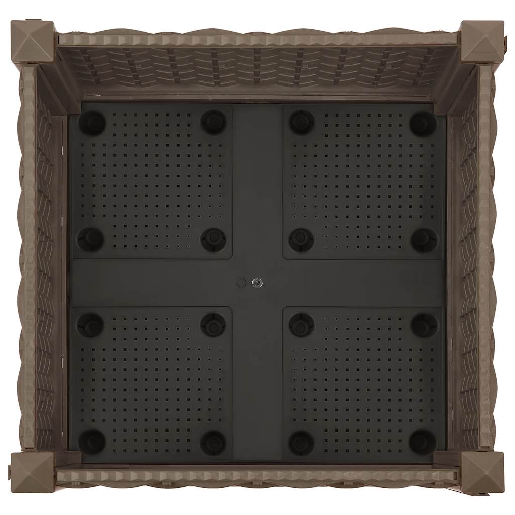 Vyvýšený záhon 40 x 40 x 23 cm polypropylen