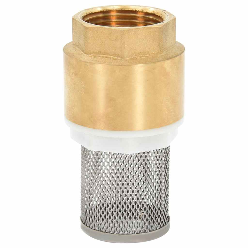 Sací hadice s mosaznými konektory černá 1,1" 15 m PVC