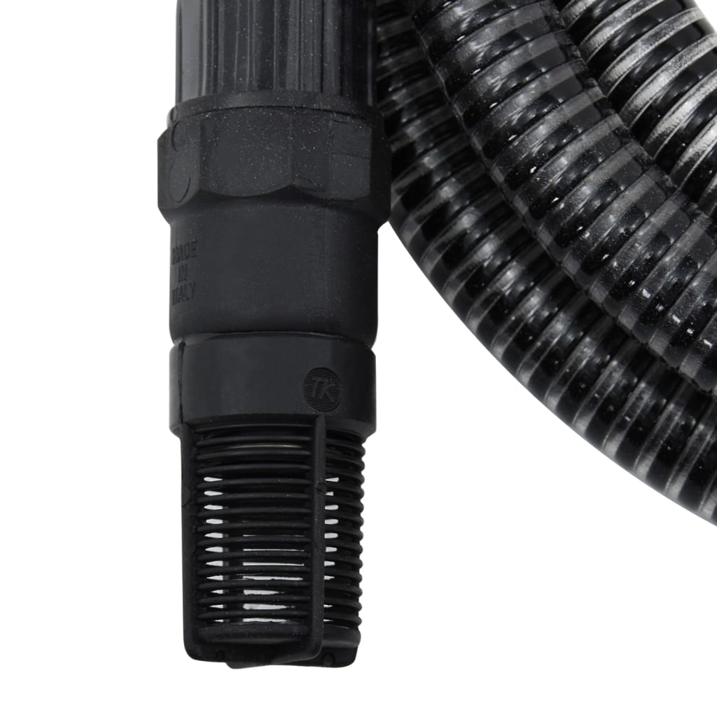 Sací hadice s PVC konektory černá 1" 10 m PVC
