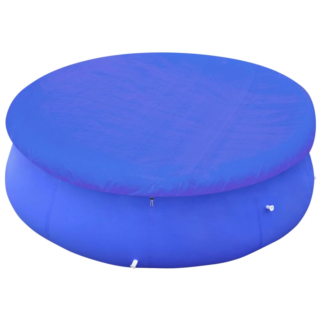 Krycí plachty na bazén 2 ks PE kulaté 540 cm 90 g/m²