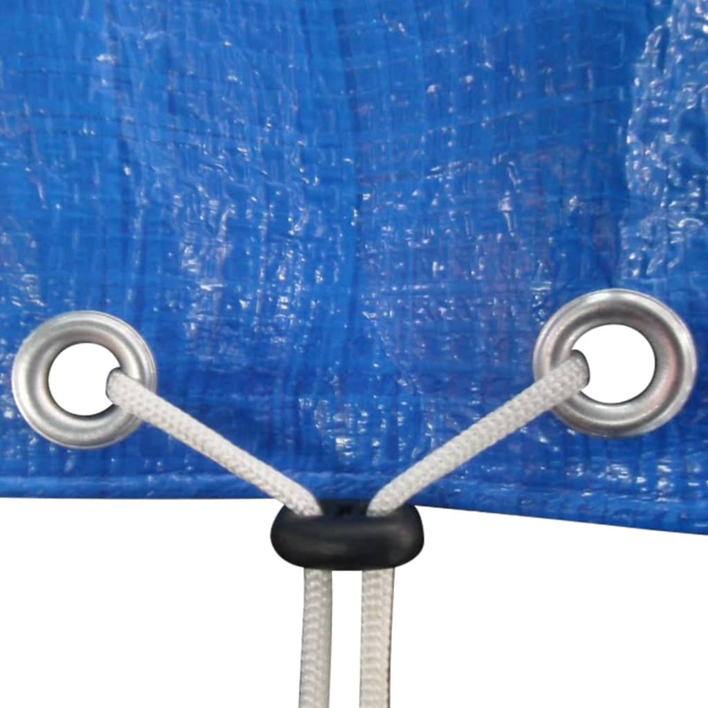 Krycí plachty na bazén 2 ks PE obdélníkové 90 g/m² 540 x 270 cm