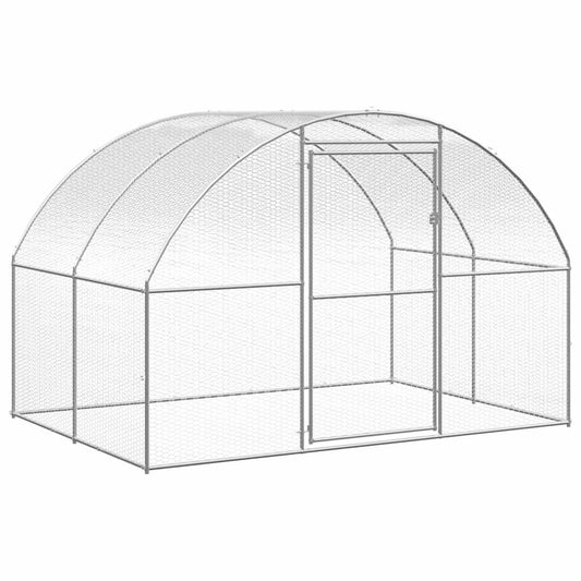 Venkovní klec pro kuřata 3 x 2 x 2 m pozinkovaná ocel