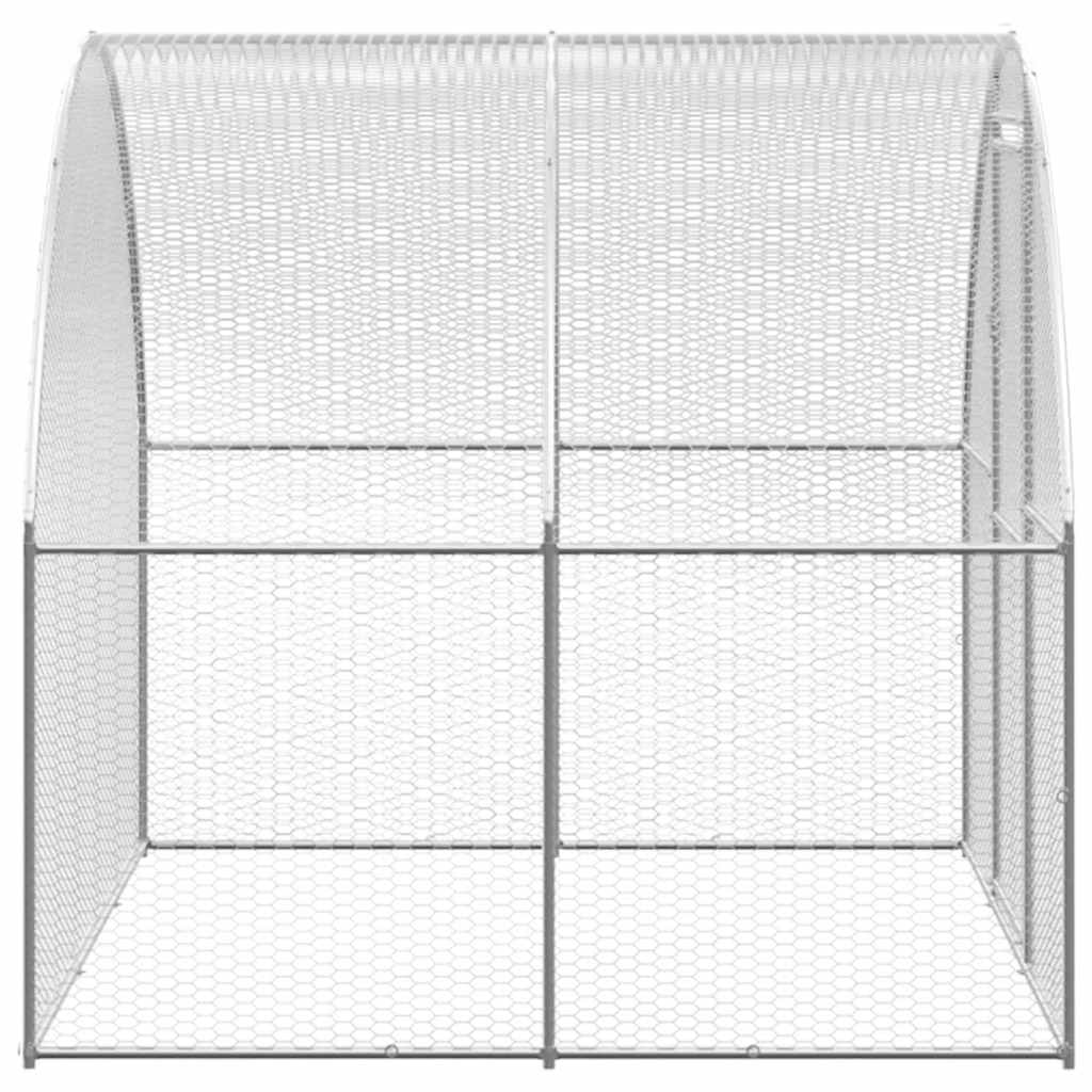 Venkovní klec pro kuřata 3 x 2 x 2 m pozinkovaná ocel