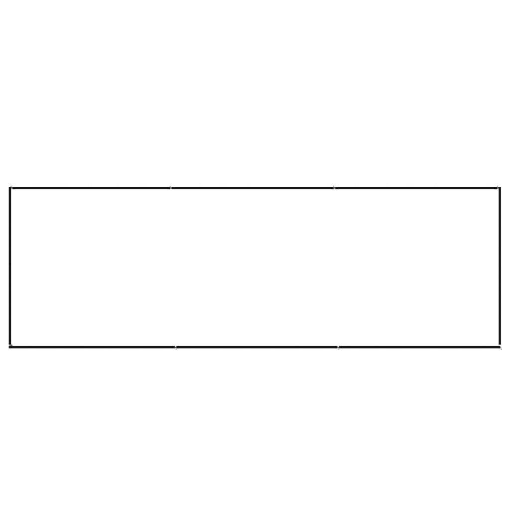 Psí kotec černý 3 m² ocel