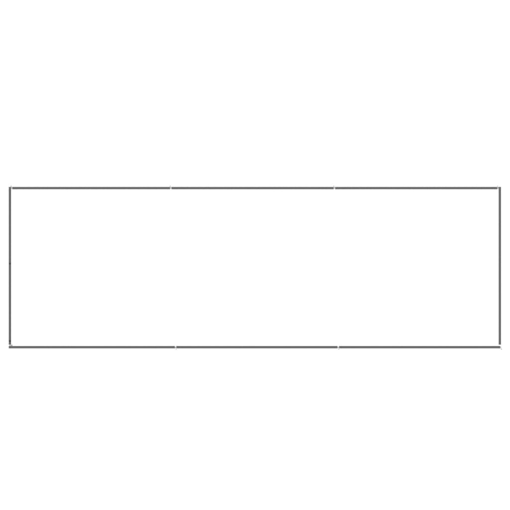 Psí kotec stříbrný 3 m² ocel