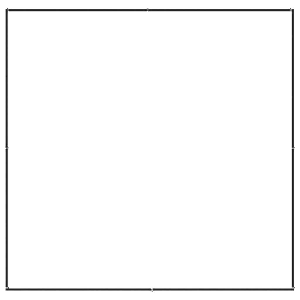 Psí kotec černý 4 m² ocel
