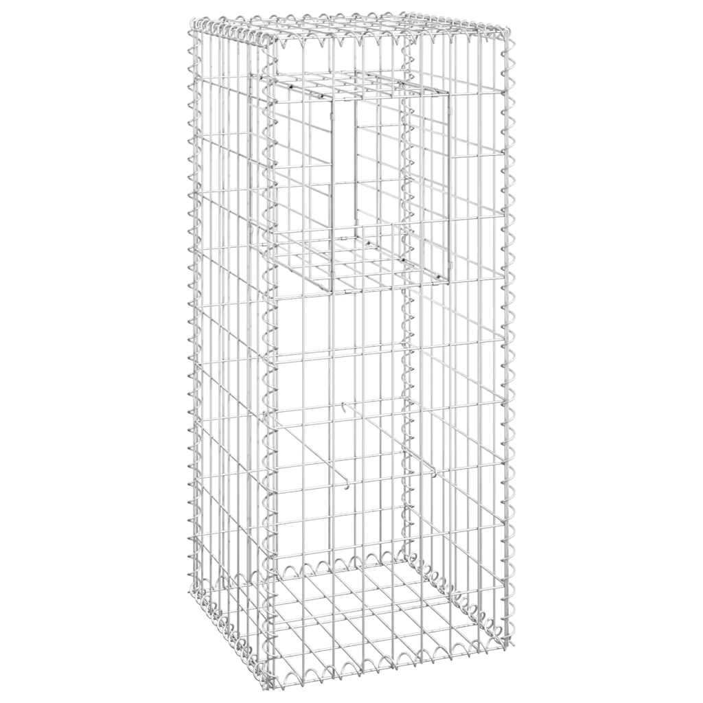Gabionový sloupek 40 x 40 x 100 cm železo