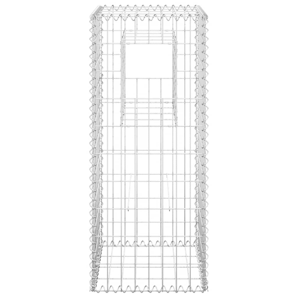 Gabionový sloupek 40 x 40 x 100 cm železo