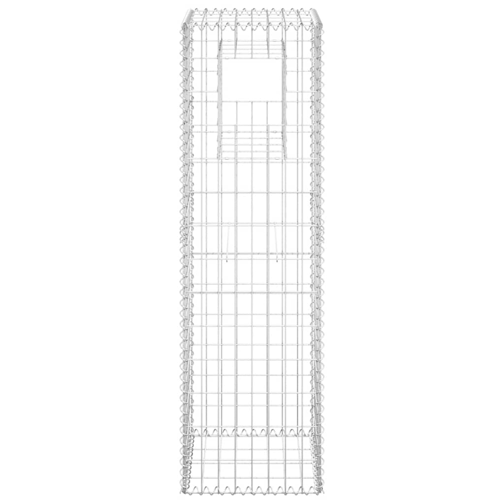 Gabionový sloupek 40 x 40 x 140 cm železo