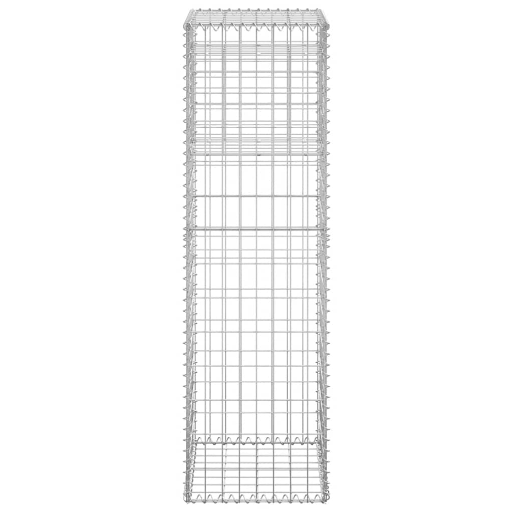 Gabionový sloupek 40 x 40 x 140 cm železo
