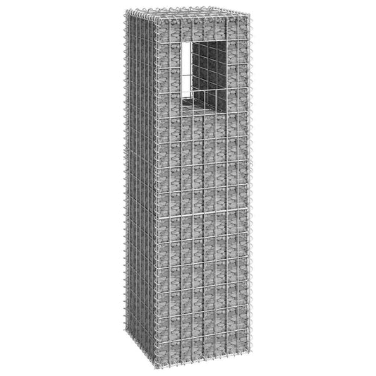 Gabionový sloupek 40 x 40 x 140 cm železo