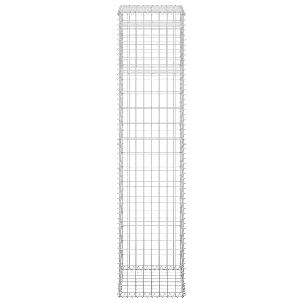Gabionový sloupek 40 x 40 x 180 cm železo