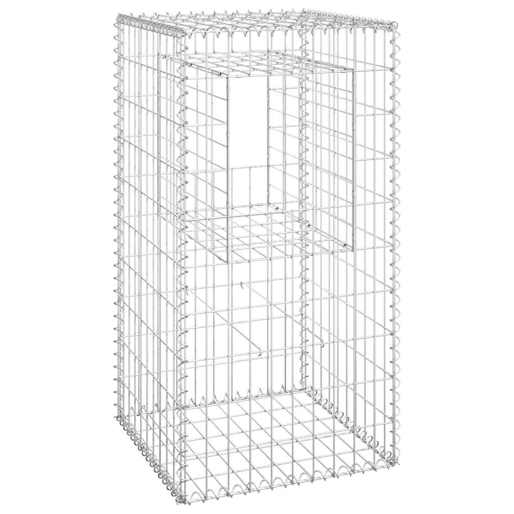 Gabionový sloupek 50 x 50 x 100 cm železo