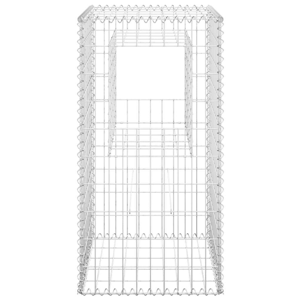 Gabionový sloupek 50 x 50 x 100 cm železo