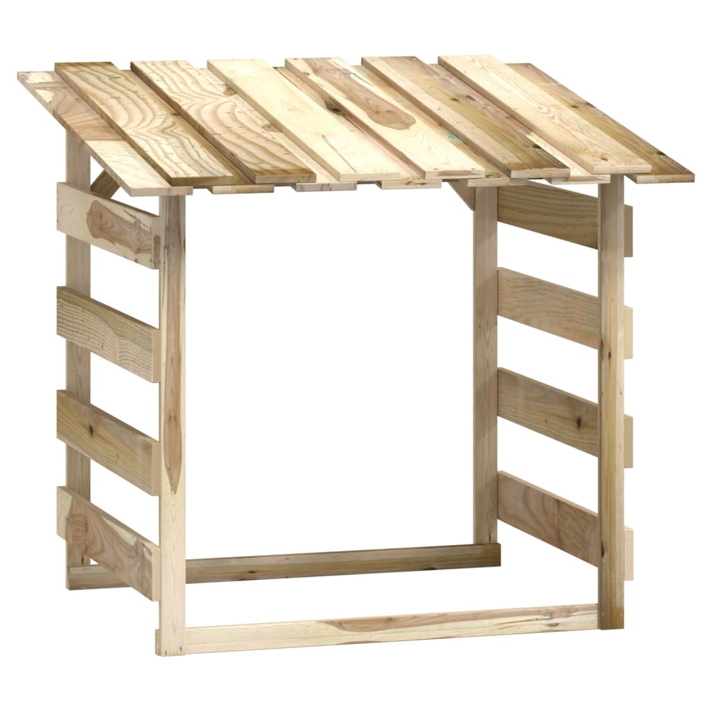 Pergola se střechou 100 x 90 x 100 cm impregnované borové dřevo