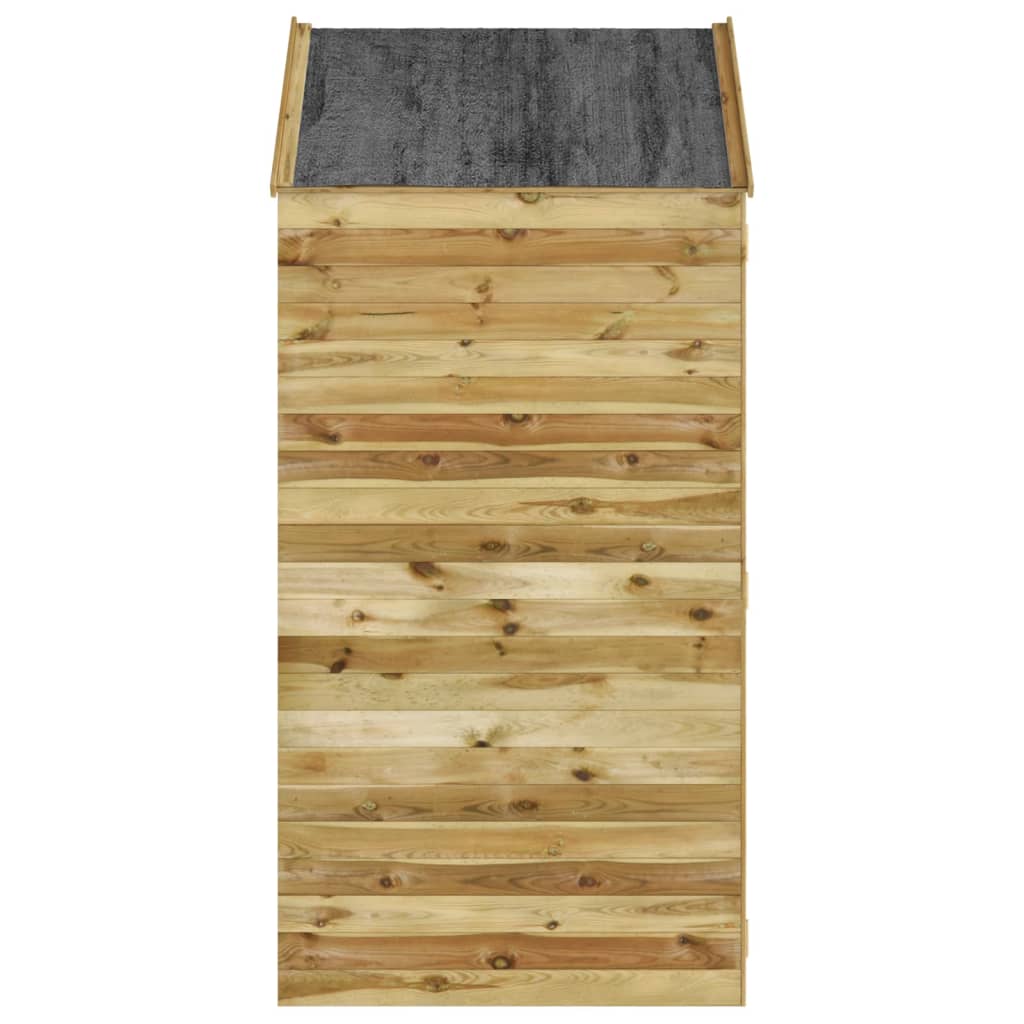Zahradní kůlna na nářadí 107x107x220 cm impregnovaná borovice