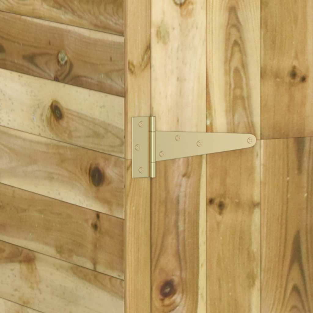 Zahradní kůlna na nářadí 123x45x171 cm impregnovaná borovice