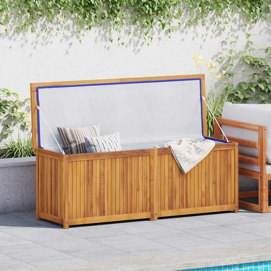 Zahradní box 150 x 50 x 55 cm masivní teakové dřevo