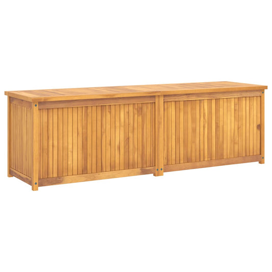 Zahradní box 175 x 50 x 55 cm masivní teakové dřevo