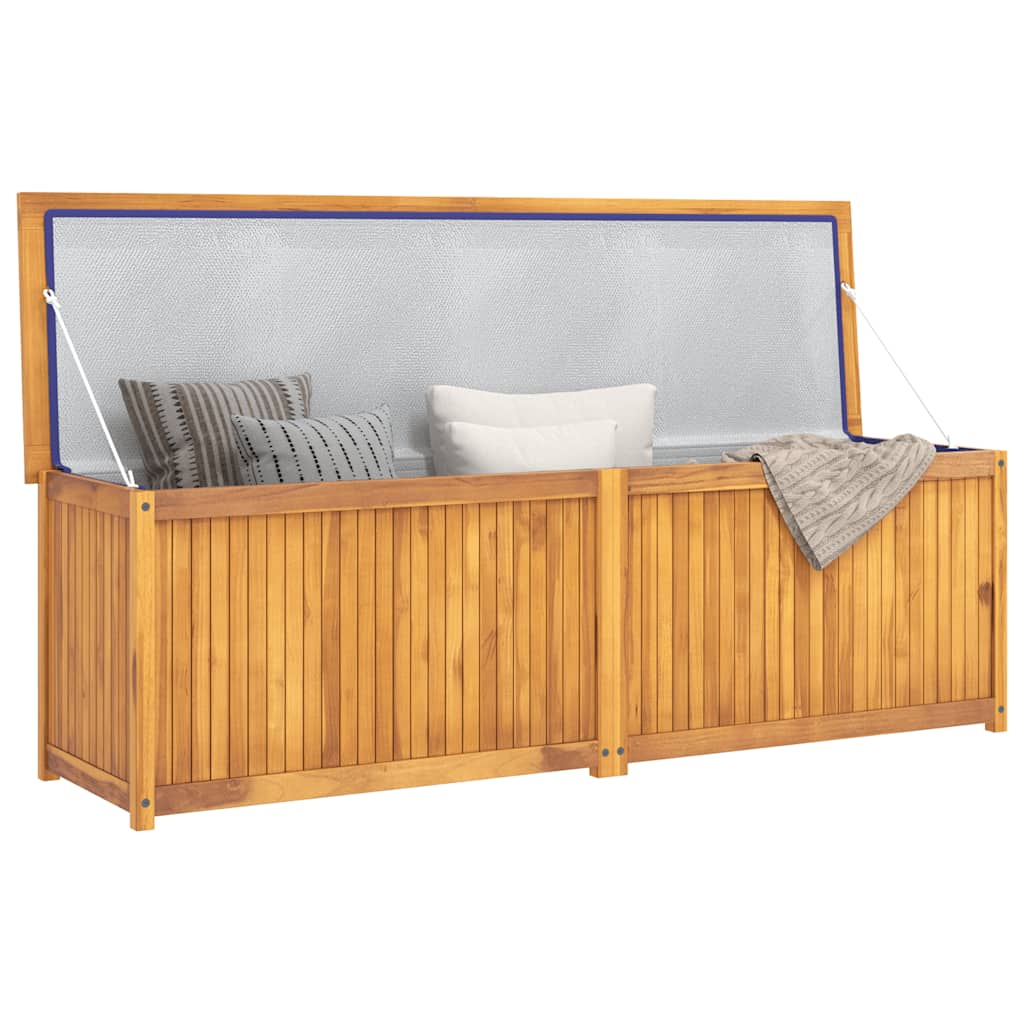 Zahradní box 175 x 50 x 55 cm masivní teakové dřevo