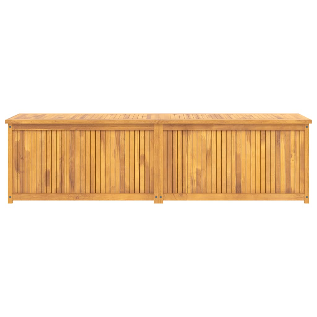 Zahradní box 200 x 50 x 55 cm masivní teakové dřevo