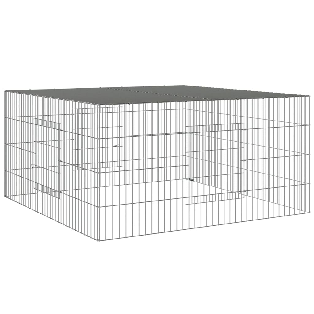 Klec pro králíka 110 x 110 x 55 cm pozinkované železo