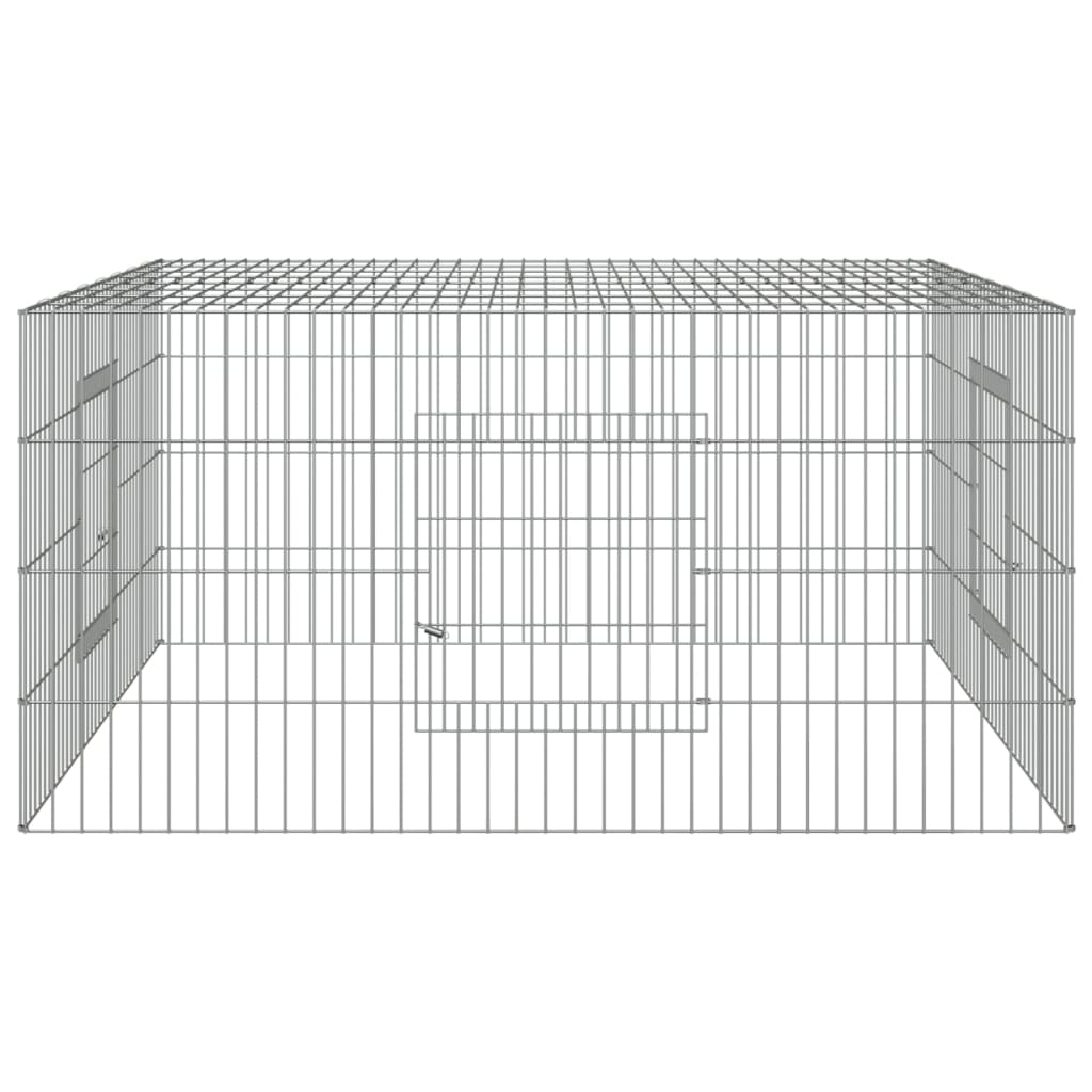 Klec pro králíka 110 x 110 x 55 cm pozinkované železo