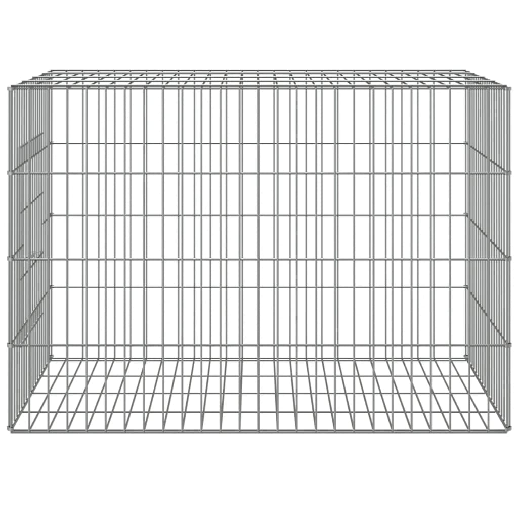 Klec pro králíka 78 x 54 x 54 cm pozinkované železo
