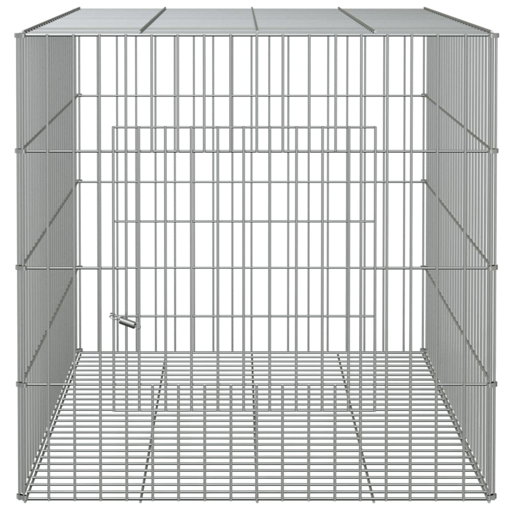 Klec pro králíka 78 x 54 x 54 cm pozinkované železo