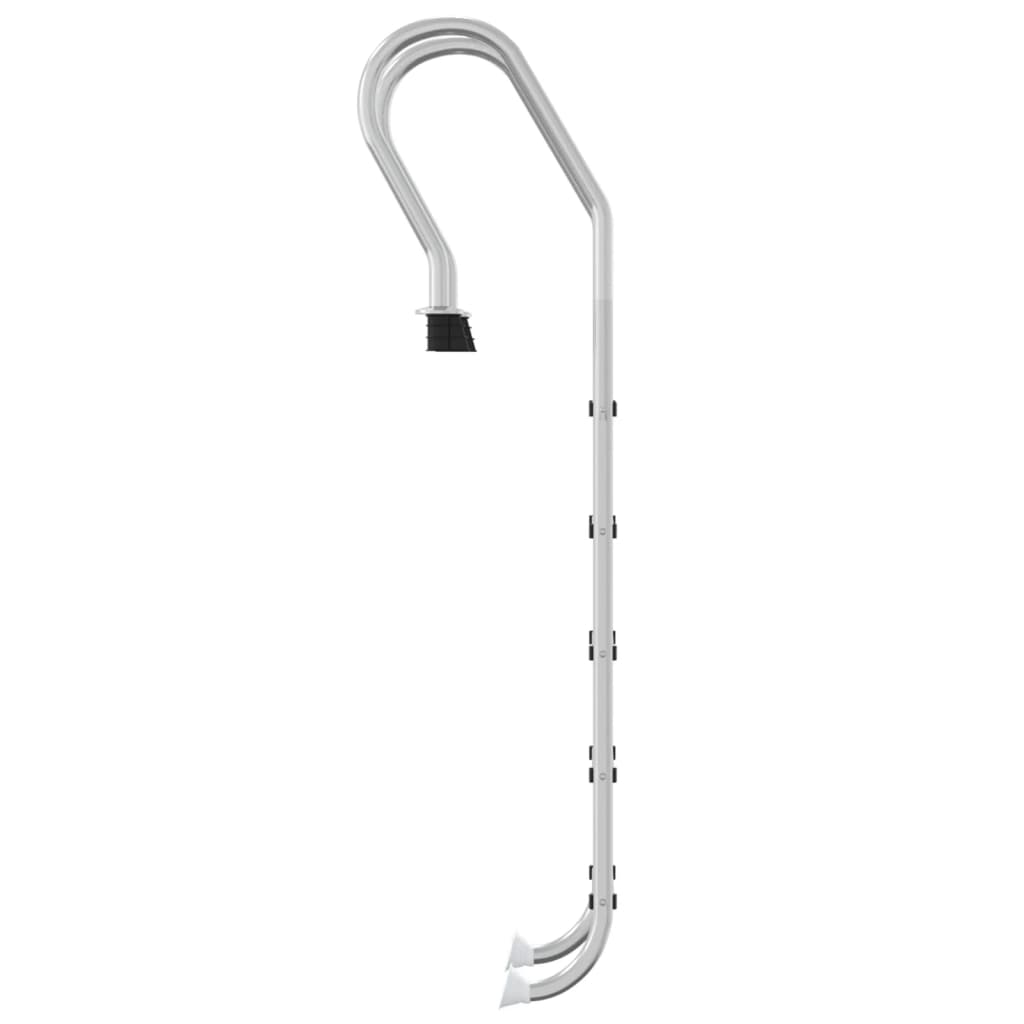 Bazénový žebřík 54 x 38 x 211 cm nerezová ocel 304