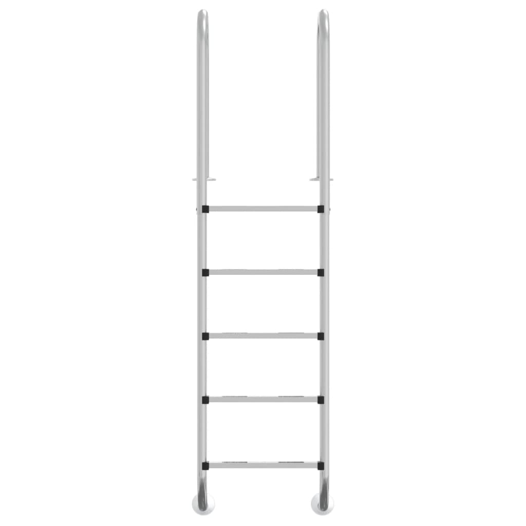Bazénový žebřík 54 x 38 x 211 cm nerezová ocel 304