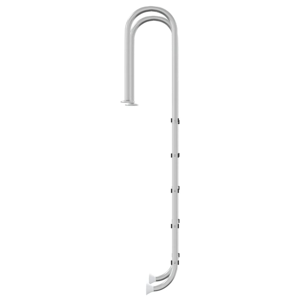 Bazénový žebřík 54 x 38 x 211 cm nerezová ocel 304