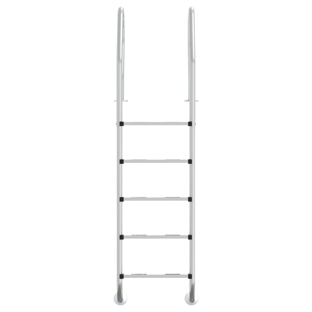 Bazénový žebřík 54 x 38 x 211 cm nerezová ocel 304