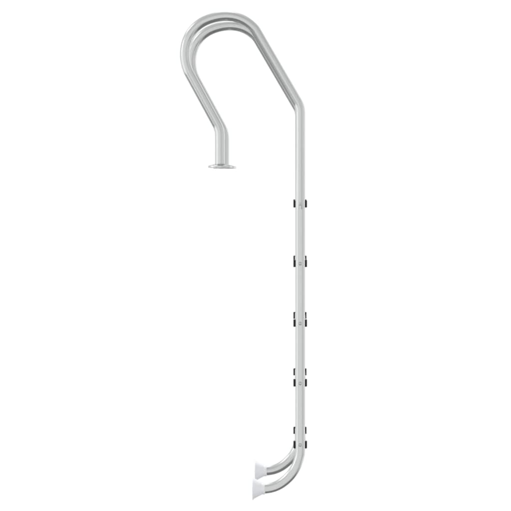 Bazénový žebřík 54 x 38 x 211 cm nerezová ocel 304